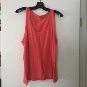 Coral tank top